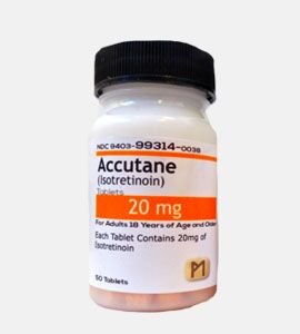 Accutane (Isotrétinoïne)